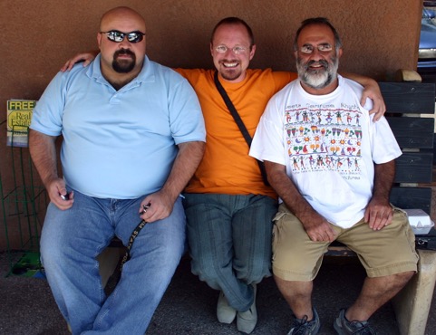 Jose, Carl and myself at Sophia's in Albuquerque