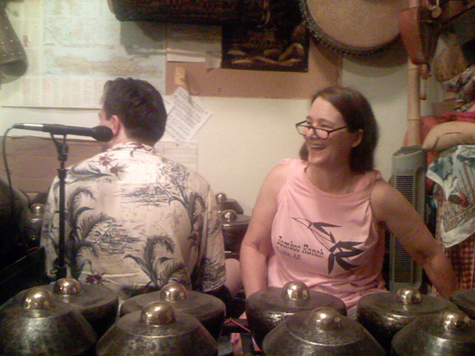 Holly Finstrom of Finestream Gamelan